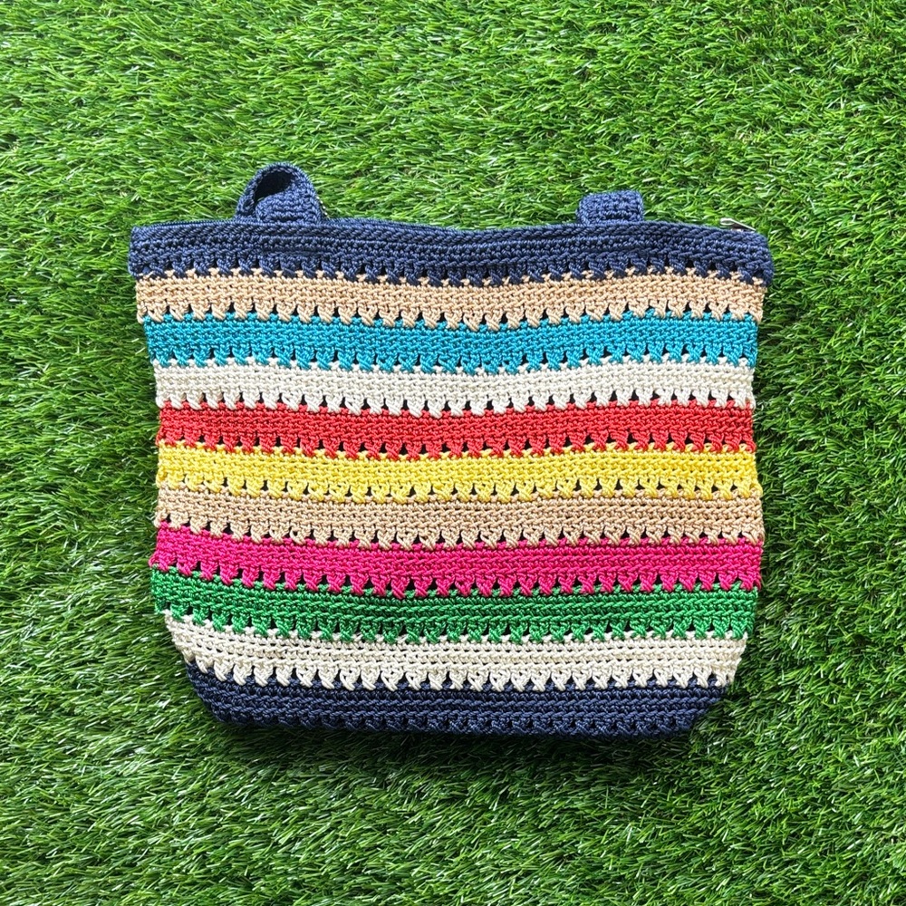 The Sak Multicolor Crochet Tote Bag